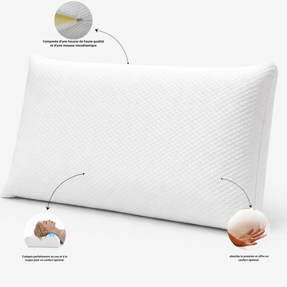 Oreiller à Mémoire de Forme VISCO